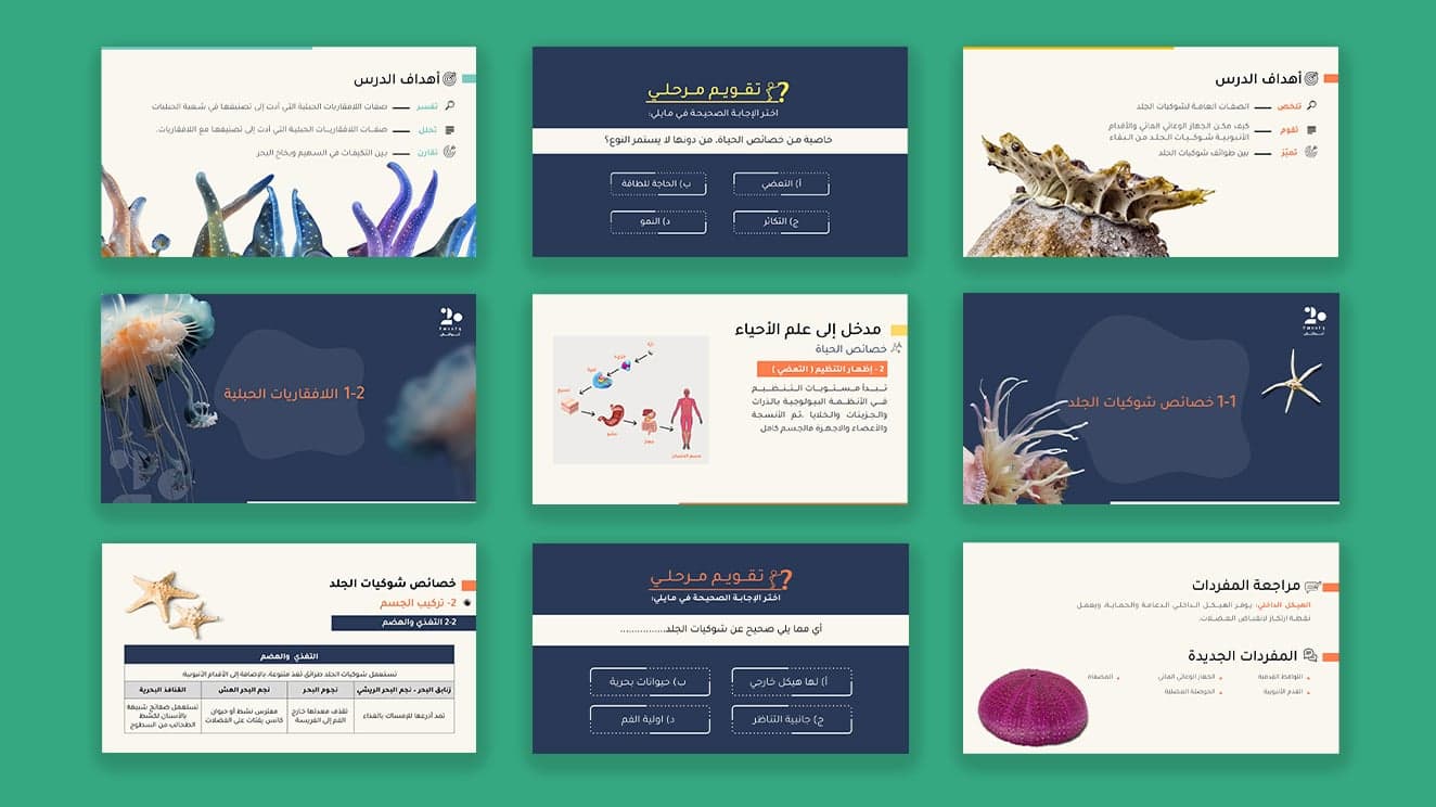 حقيبة أحياء 1-2 | الفصل الدراسي الأول